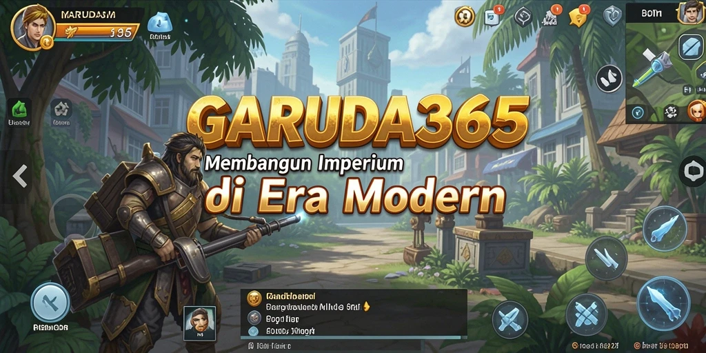 Tampilan menegangkan dari pertempuran strategis di GARUDA365.