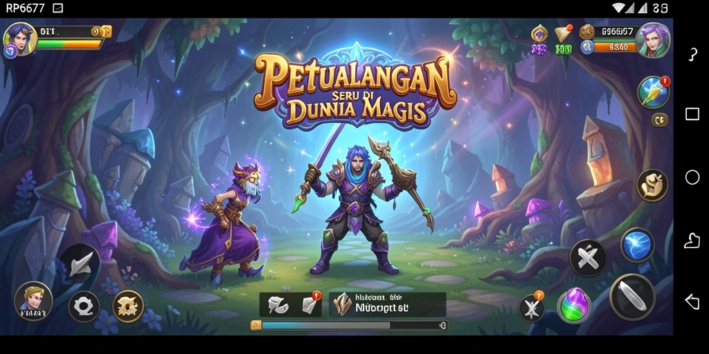 Gameplay RP6677 yang menantang dan penuh petualangan.